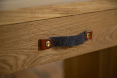 Wooden Nightstand with Swappable Handle // ONH Item AS13081A13082A, Image 2