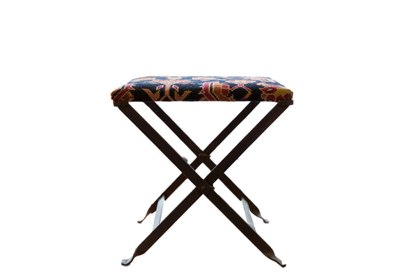 Rug Fragment Footstool