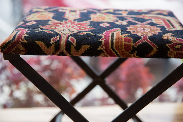 Rug Fragment Footstool Image 2