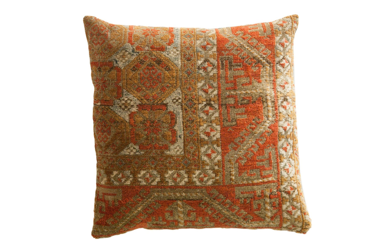 Reclaimed Antique Belouch Rug Fragment Throw Pillow / ONH Item AS7457A7471A