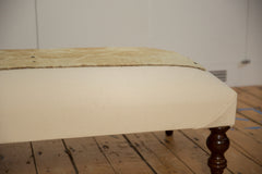 Handmade Canvas Changeable Rug Fragment Ottoman Coffee Table // ONH Item AS8097A1127Z, Image 5