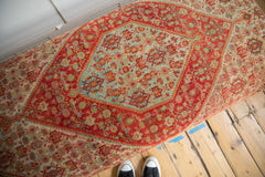 Vintage Persian Rug Ottoman Coffee Table // ONH Item AS8097A12000A Image 3