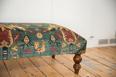 Reclaimed Antique Persian Rug Ottoman Coffee Table // ONH Item AS8097A13058A, Image 1