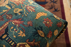 Reclaimed Antique Persian Rug Ottoman Coffee Table // ONH Item AS8097A13058A, Image 8