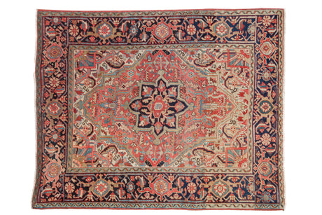 4.5x6 Vintage Heriz Rug