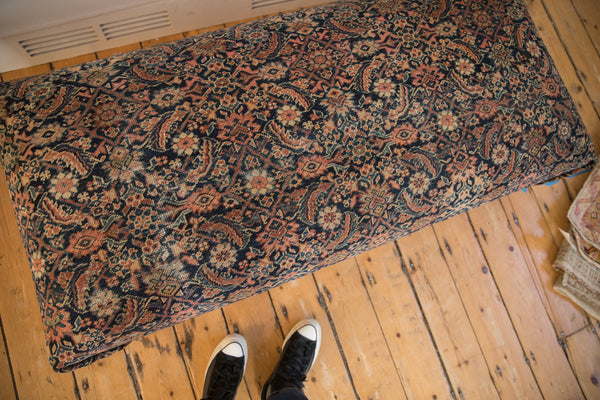 RESERVED Vintage Persian Fereghan Rug Ottoman Coffee Table // ONH Item: AS8097A12275A, Image 6