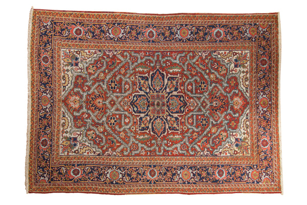 6.5x9 Vintage Heriz Carpet // ONH Item ee003370