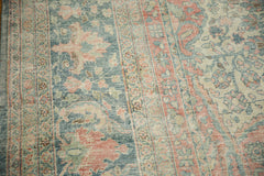 10.5x15 Vintage Distressed Mahal Carpet