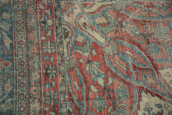 Vintage Distressed Mahal Carpet // ONH Item: ee004628, Image 13