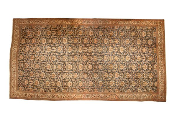 Antique Tea Washed Malayer Carpet // ONH Item: ee004964