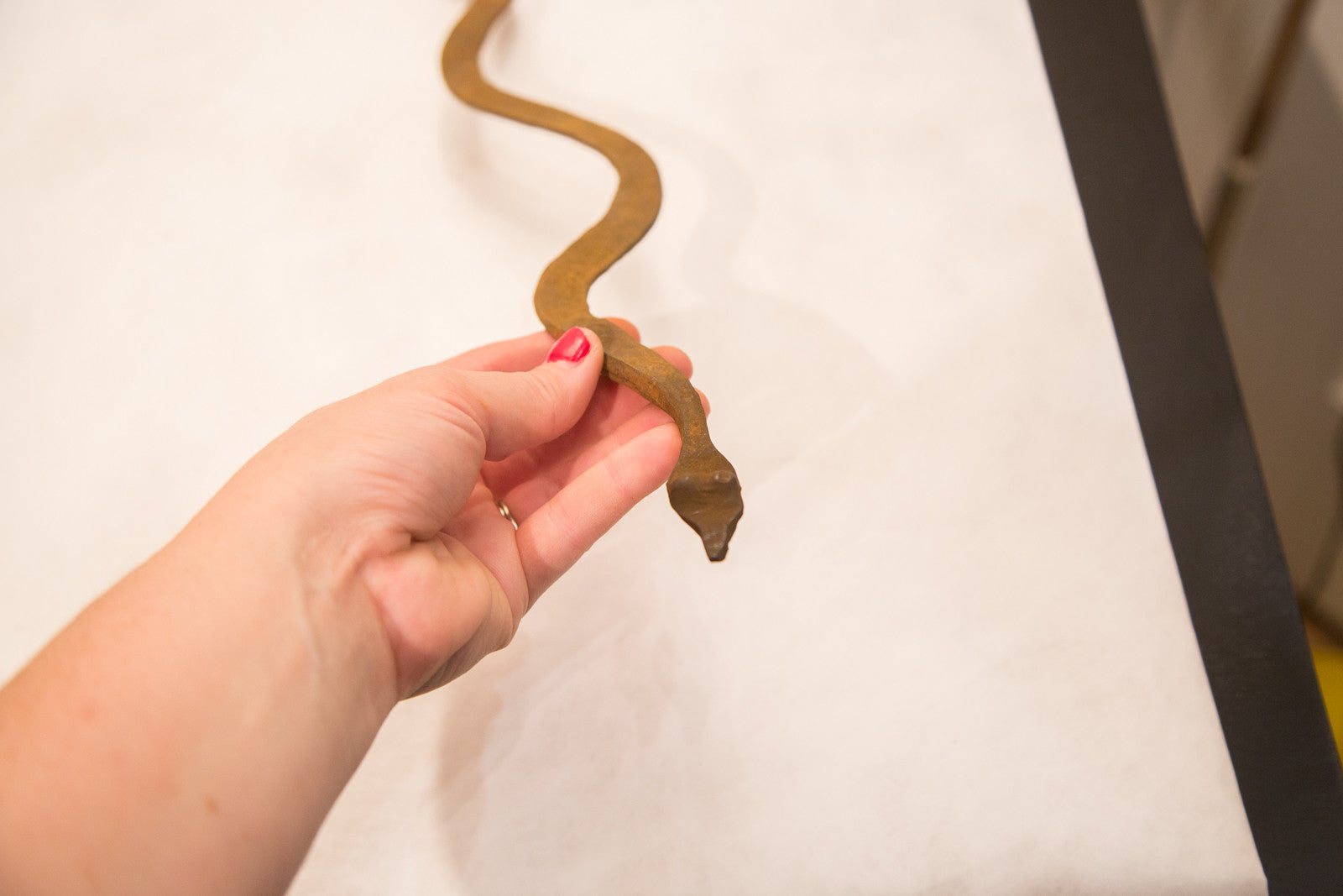 Vintage Iron Snake One Of A Kind