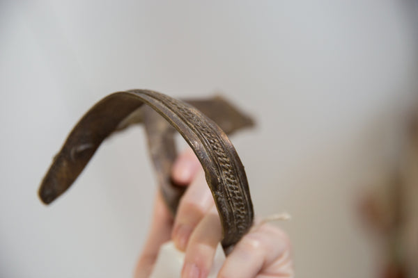 Vintage African Bronze Wrist Snake // ONH Item: ab00339, Image 3
