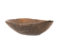 Vintage Hand Carved African Wooden Bowl