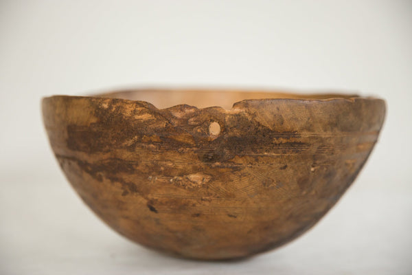 Vintage African Wooden Bowl // ONH Item ab00708 Image 4