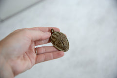 Vintage African Bronze Mask Pendant // ONH Item ab00823 Image 2