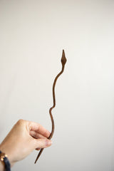 Vintage African Iron Slithering Snake // ONH Item ab00843 Image 3