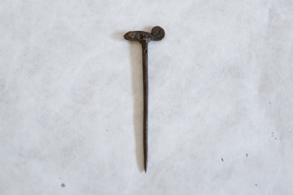 Vintage African Bronze Chameleon Pin // ONH Item ab00868 Image 1