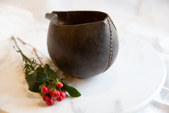 Vintage African Wooden Pitcher // ONH Item ab00940 Image 7