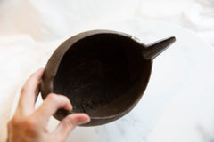 Vintage African Wooden Pitcher // ONH Item ab00941 Image 3