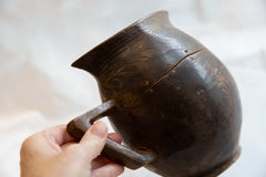 Vintage African Wooden Pitcher // ONH Item ab00944 Image 3