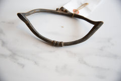 Vintage African Bronze Curved Artifact // ONH Item ab00970 Image 2