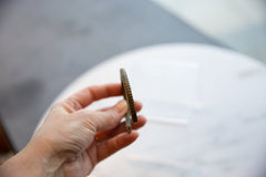 Vintage African Bronze Striped Cuff Bracelet // ONH Item ab01080 Image 6