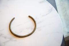 Vintage African Bronze Artifact with Geometric Detailing // ONH Item ab01104 Image 2