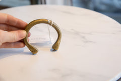 Antique African Bronze Snake Cuff Bracelet // ONH Item ab01159 Image 3