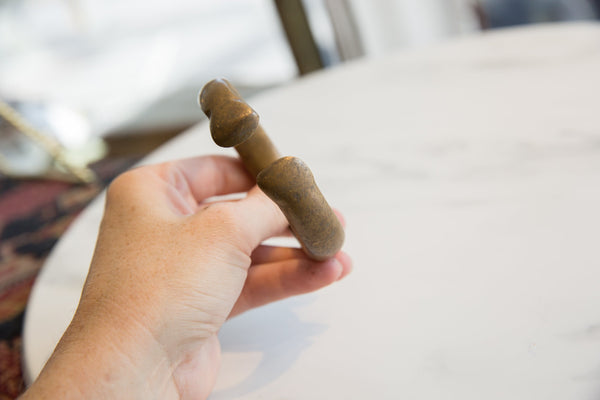 Antique African Bronze Snake Cuff Bracelet // ONH Item ab01162 Image 5