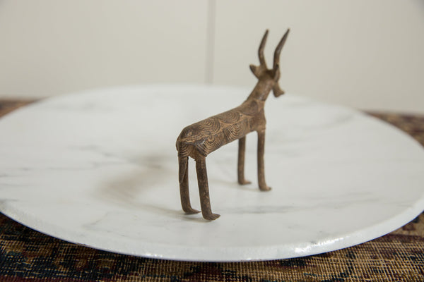 Vintage African Bronze Antelope // ONH Item ab01240 Image 2
