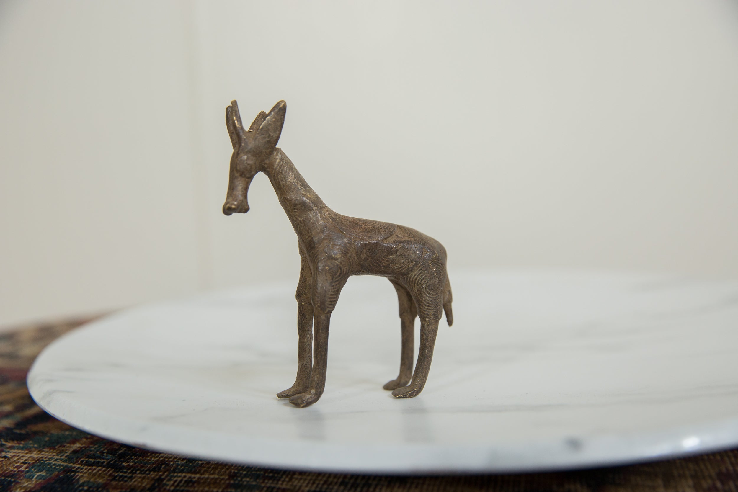 Vintage African Bronze Antelope // ONH Item ab01242 Image 1