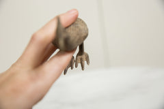 Vintage African Bronze Kori Bustard Bird // ONH Item ab01246 Image 2