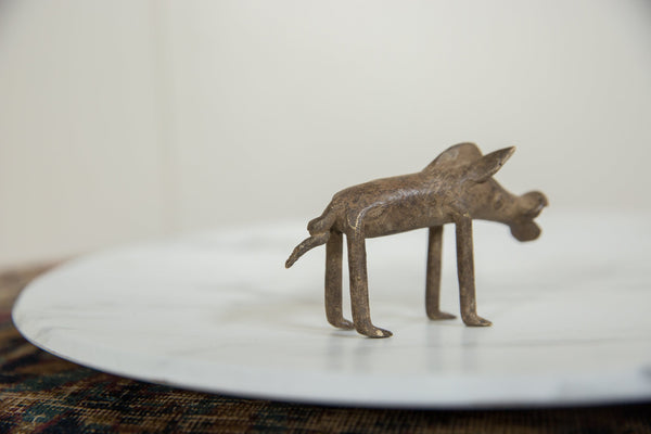 Vintage African Bronze Warthog // ONH Item ab01252 Image 3