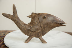 Vintage African Bronze Fish // ONH Item ab01270 Image 2