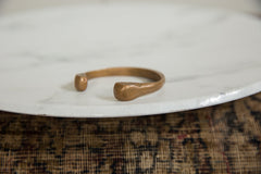 Antique African Copper Snake Bracelet // ONH Item ab01284 Image 1