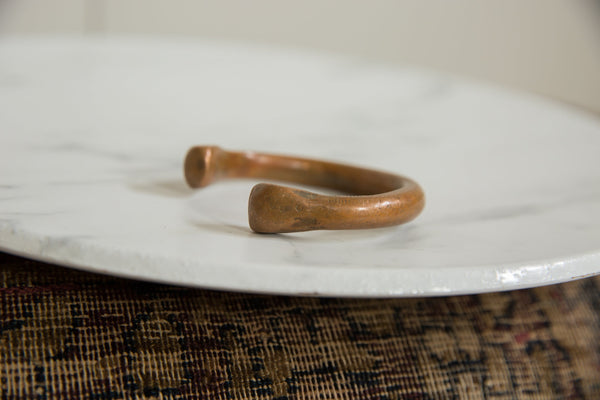 Antique African Copper Snake Bracelet // ONH Item ab01287 Image 2