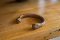 Antique African Copper Snake Cuff Bracelet // ONH Item ab01306 Image 1