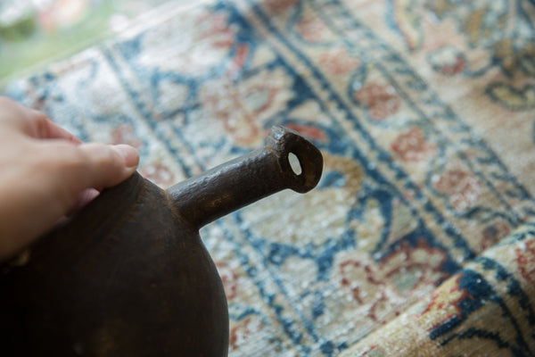 Vintage African Wooden Pitcher // ONH Item ab01341 Image 3