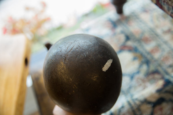 Vintage African Wooden Pitcher // ONH Item ab01341 Image 5