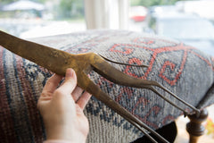 Vintage African Bronze Giraffe // ONH Item ab01353 Image 2