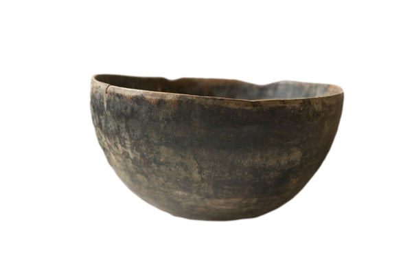 Vintage African Wooden Bowl // ONH Item: ab01391