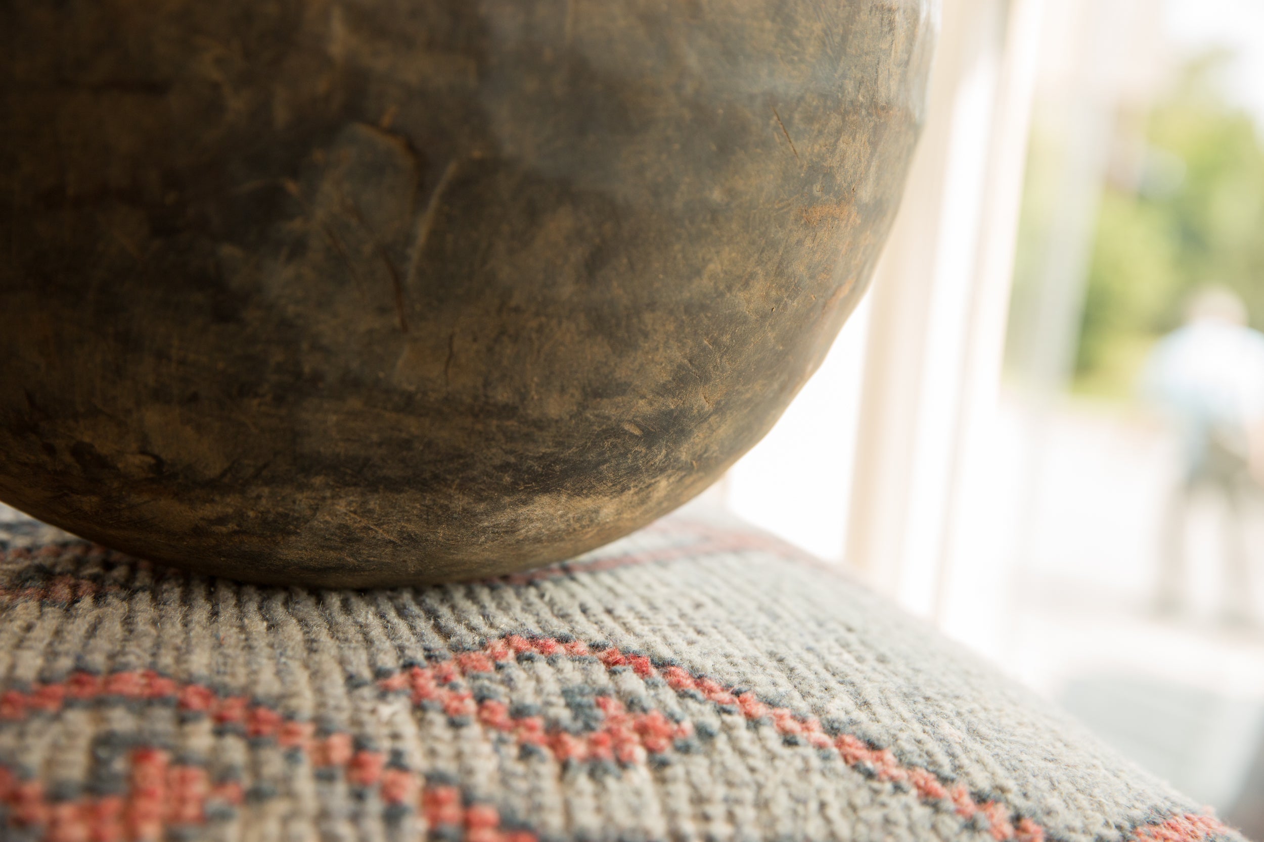 Vintage African Wooden Bowl // ONH Item ab01400 Image 1