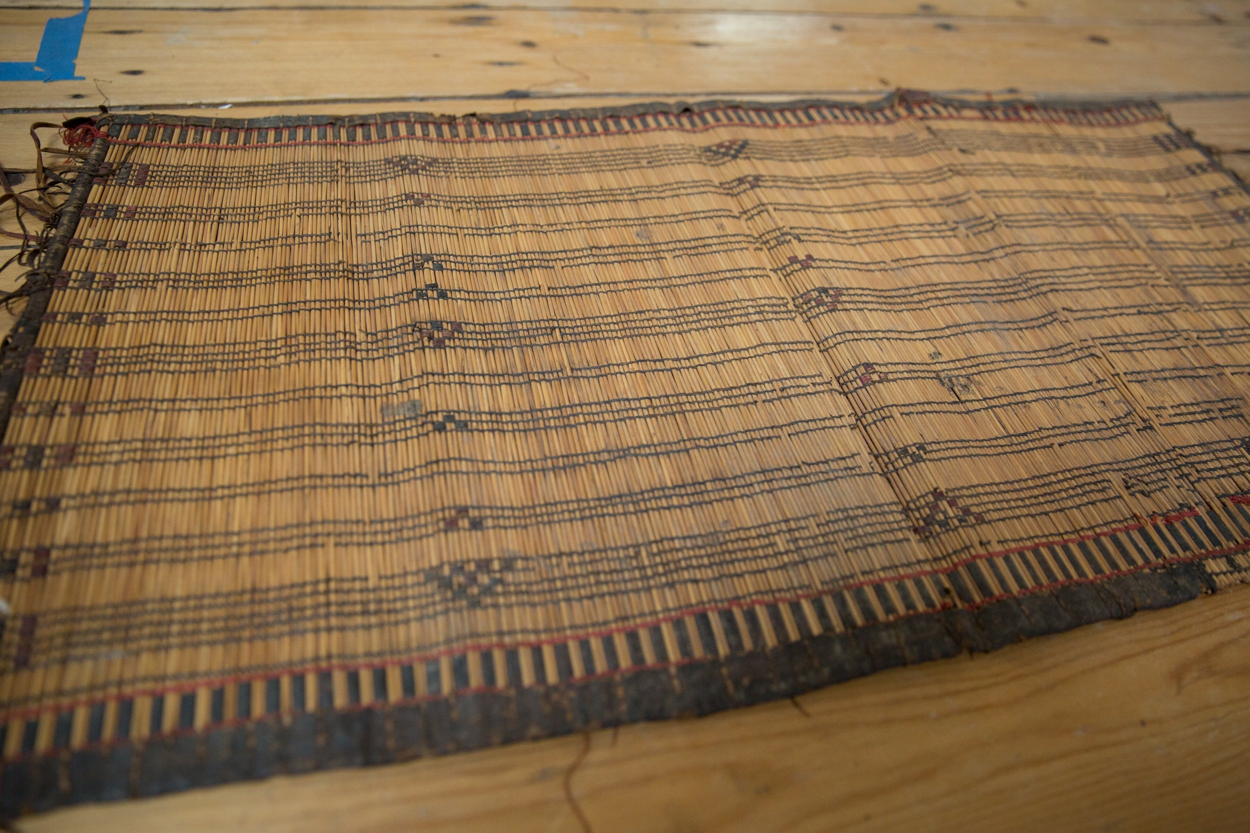 Vintage African Tuareg Rug Mat // ONH Item ab01408 Image 1