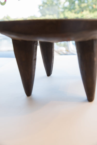 Vintage African Senufo Wood Milk Stool // ONH Item ab01421 Image 3