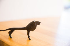 Vintage African Lion with Dark Patina // ONH Item ab01463 Image 2