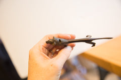 Vintage African Lion with Dark Patina // ONH Item ab01465 Image 3