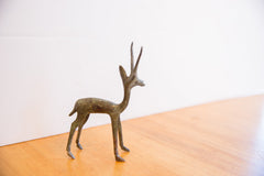 Vintage African Left Facing Oxidized Gazelle // ONH Item ab01481 Image 1