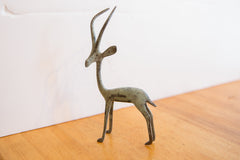 Vintage African Left Facing Brightly Oxidized Gazelle // ONH Item ab01485 Image 1