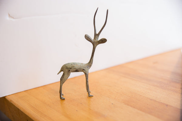Vintage African Left Facing Brightly Oxidized Gazelle // ONH Item ab01486 Image 2