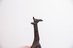 Vintage African Giraffe with Dark Patina // ONH Item ab01525 Image 3